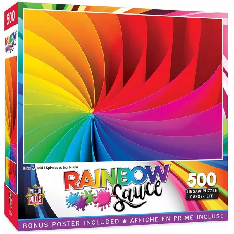 Rainbow Sauce 500pc Puzzle…@Masterpcs