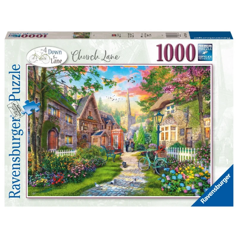 RAVENSBURGER 176281 - CHYRCH LANE 1000 PIECE PUZZLE