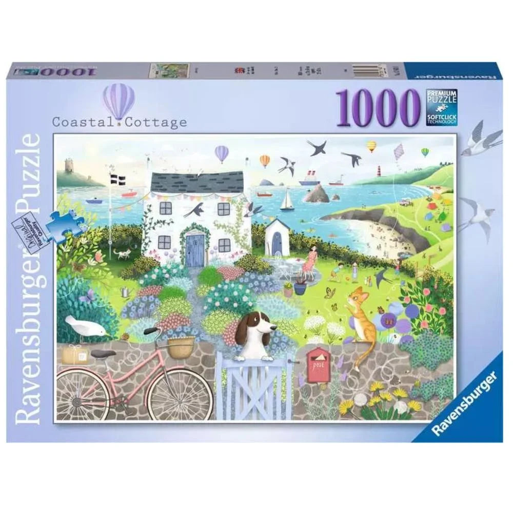RAVENSBURGER 176311 - COASTAL COTTTAGE 1000 PIECE PUZZLE
