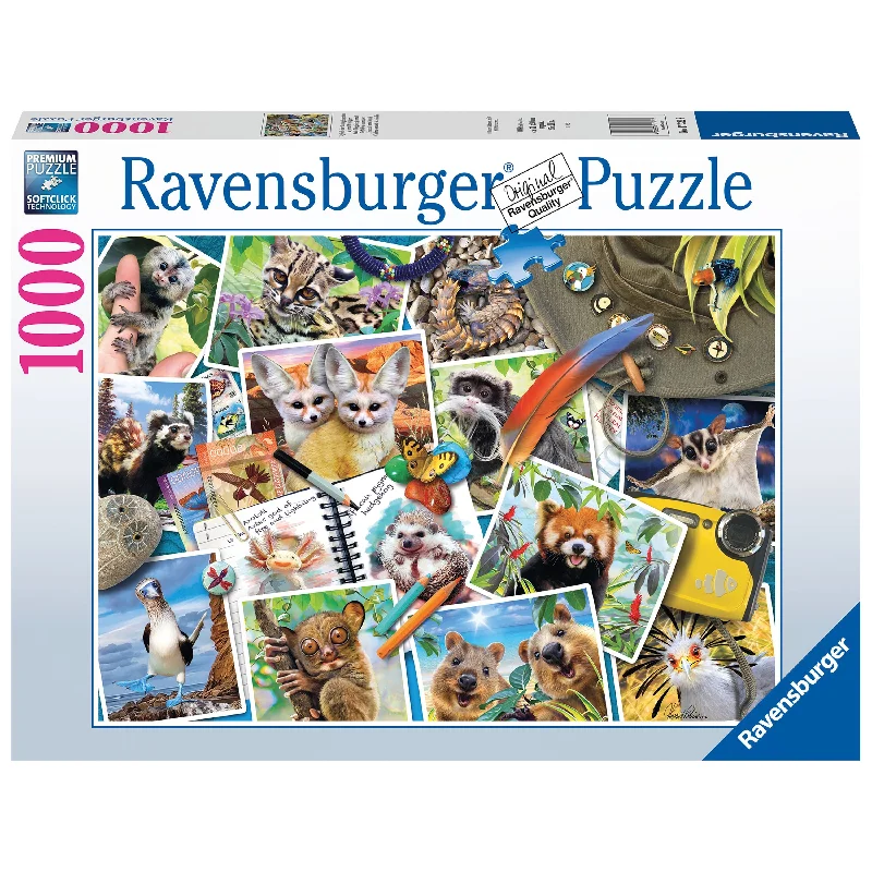 Ravensburger A Traveler’s Animal Journal 1000 Piece