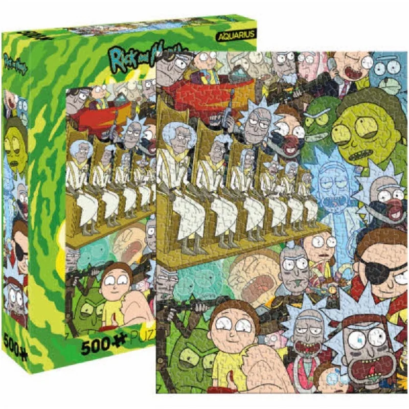 Ricks & Morty 500 Piece Jigsaw Puzzle