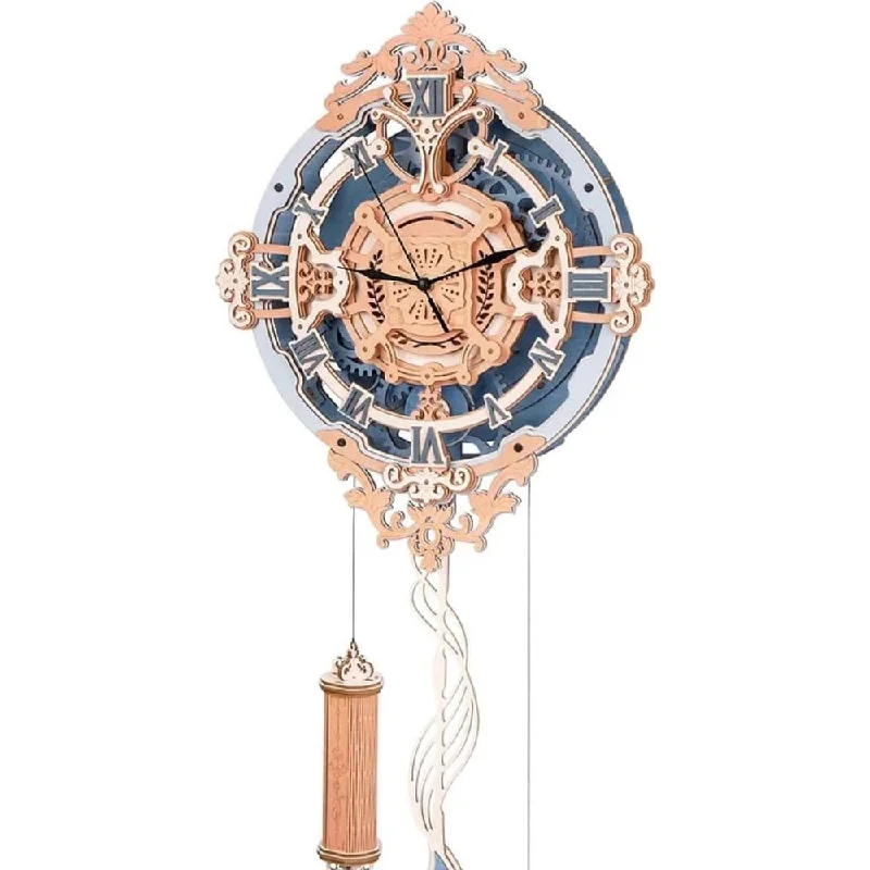 Romantic notes wall clock Wooden Puzzle
