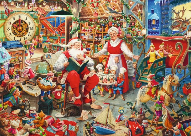 Ravensburger Santa's Workshop 1000 Piece Puzzle