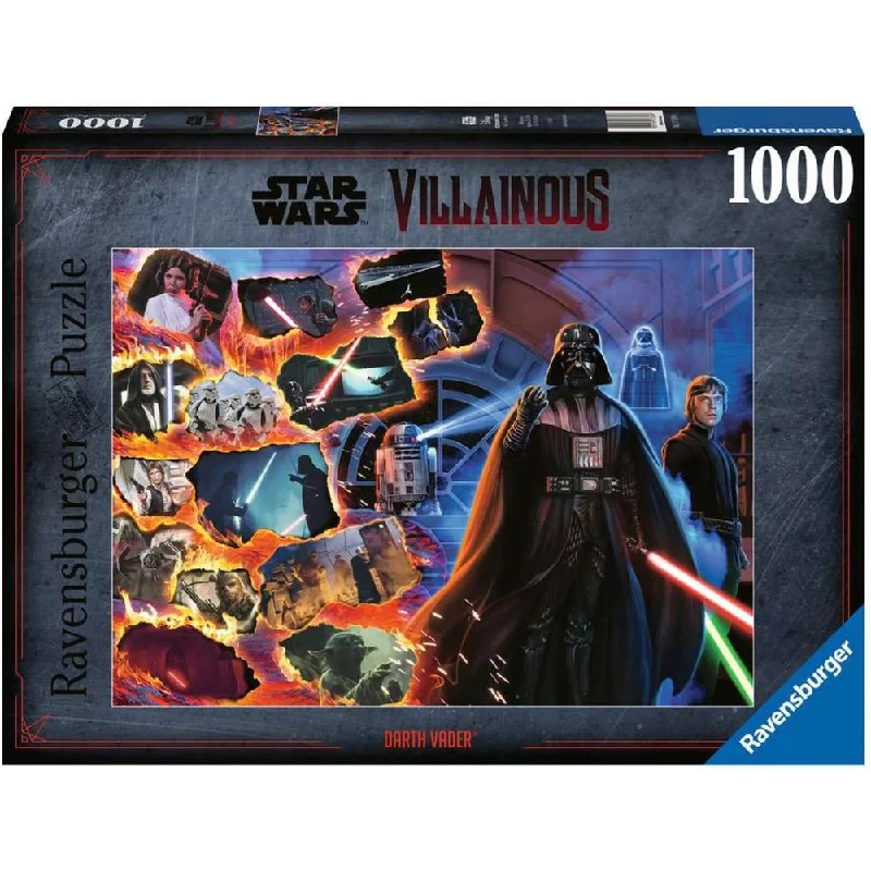 Star Wars Villainous Darth Vader 1000pc puzzle