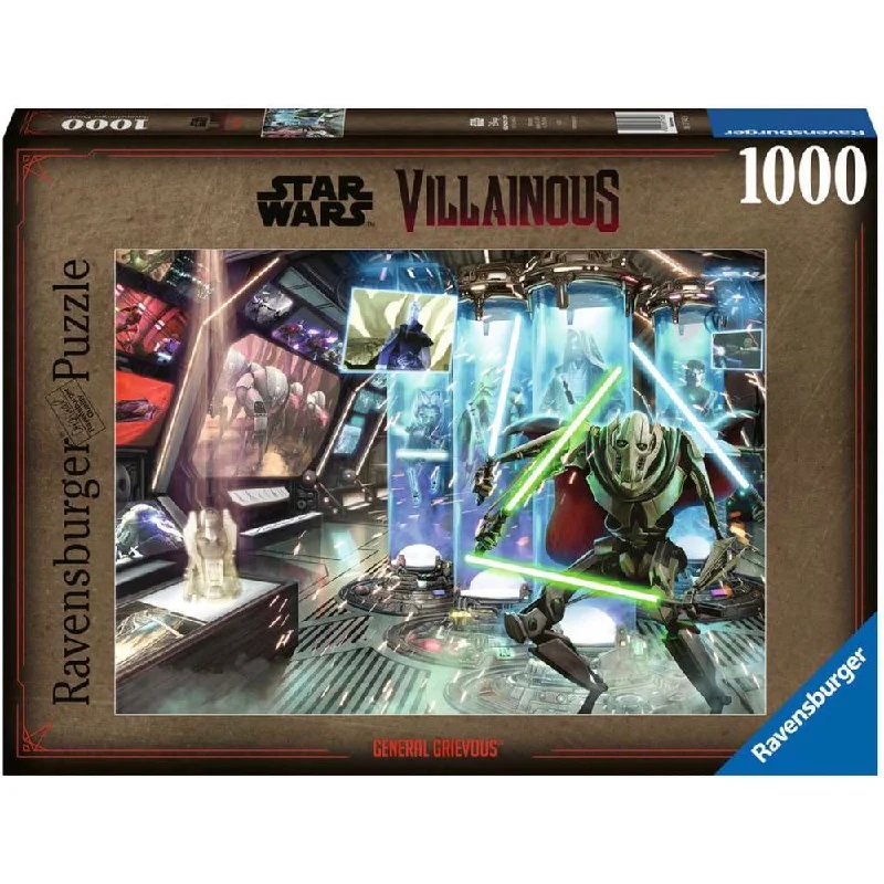 Star Wars Villainous General Grievous 1000pc puzzle