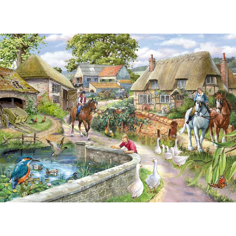 The House of Puzzles Bridle Path, 1000 Piece Jigsaw Puzzle