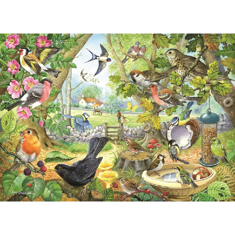 The House of Puzzles Dawn Chorus, 1000 Piece Jigsaw Puzzle