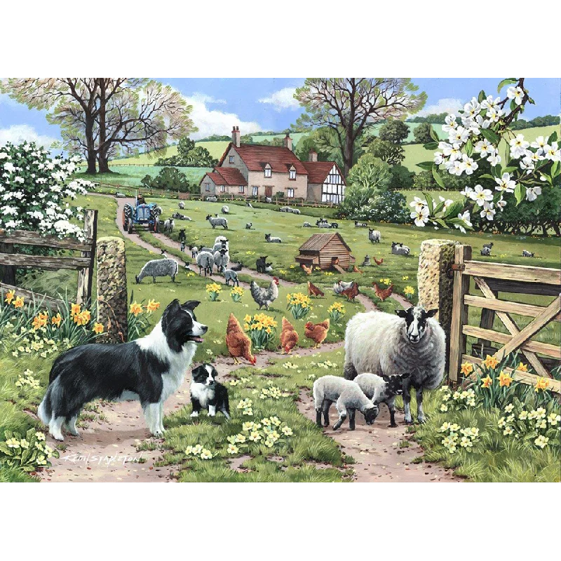 The House of Puzzles Early Learning, 1000 Piece Jigsaw Puzzle