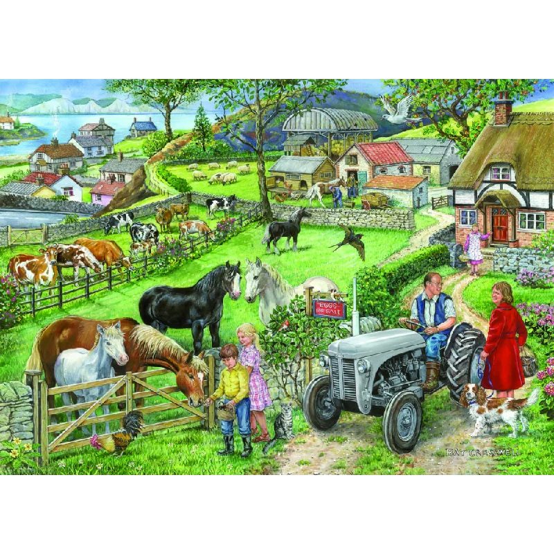 The House of Puzzles Eggs For Sale, 1000 Piece Jigsaw Puzzle