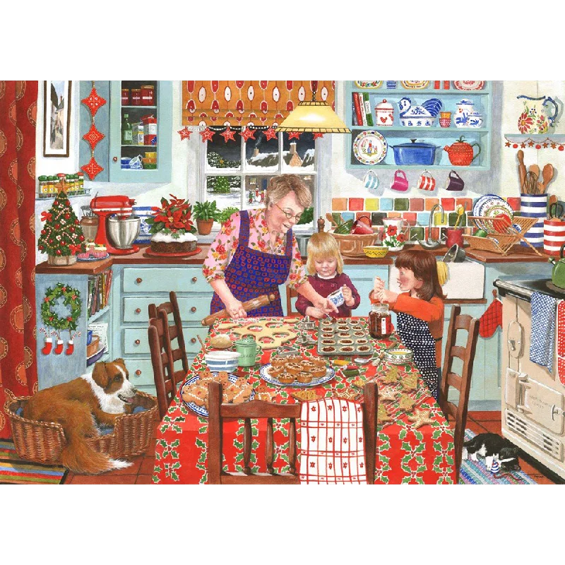 The House of Puzzles Festive Fancies, Big 500 Piece Jigsaw Puzzle