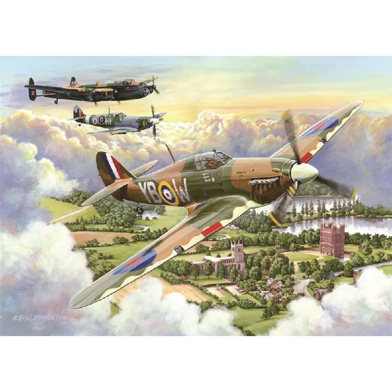 The House of Puzzles Final Approach, Big 500 Piece Jigsaw Puzzle