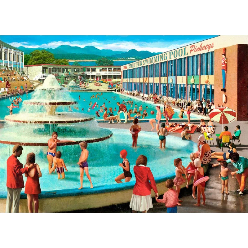 The House of Puzzles Holiday Camp, 500 Piece Jigsaw Puzzle