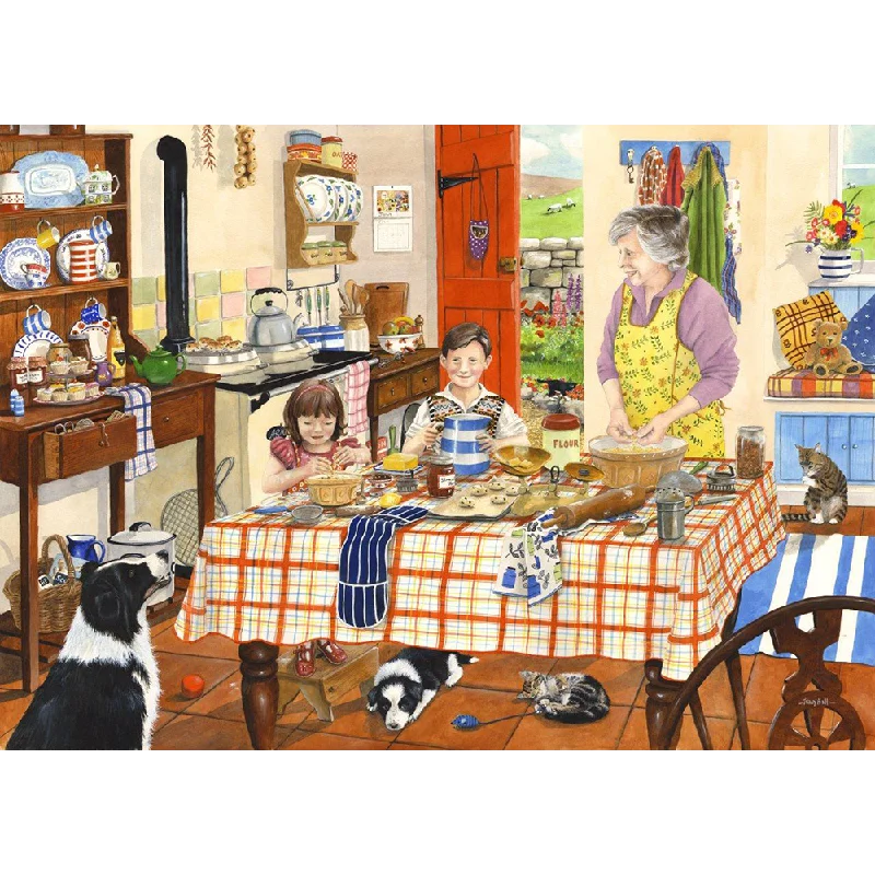 The House of Puzzles Homemade Scones, 1000 Piece Jigsaw Puzzle