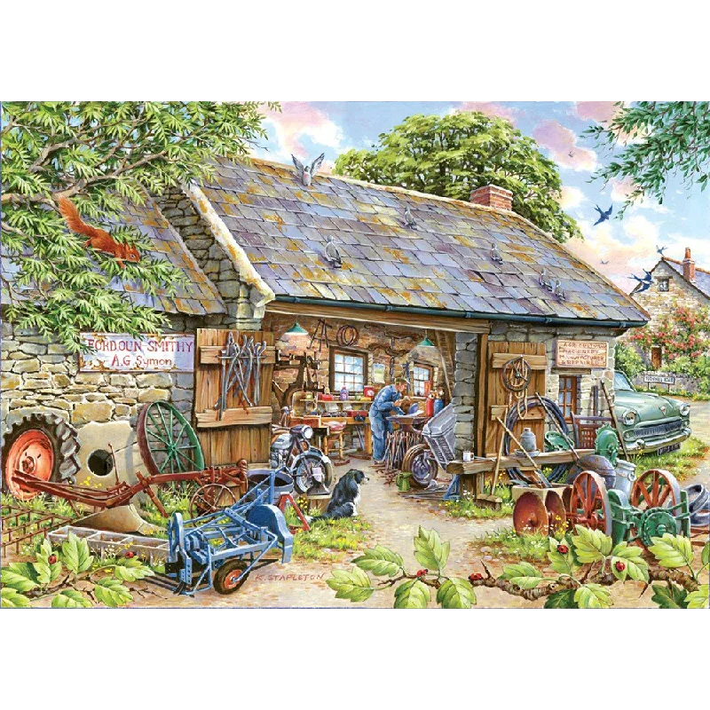 The House of Puzzles Make & Mend, 1000 Piece Jigsaw Puzzle
