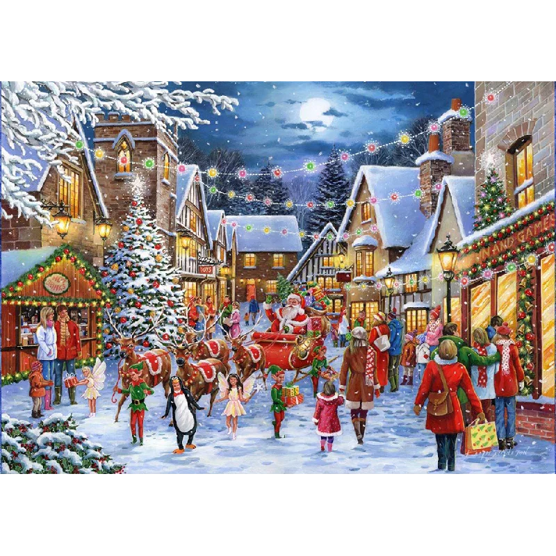 The House of Puzzles No.17 - Christmas Parade, 500 Piece Jigsaw Puzzle