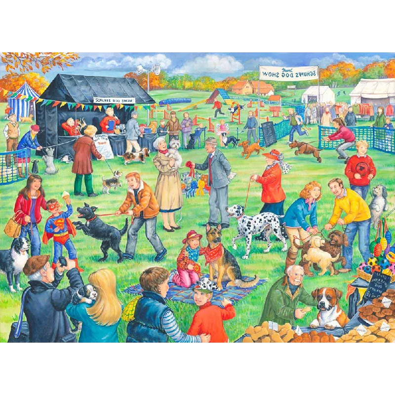 The House of Puzzles Scruffs, 500 Piece Jigsaw Puzzle