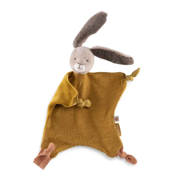Trois Petits Lapins Ochre Rabbit Comforter