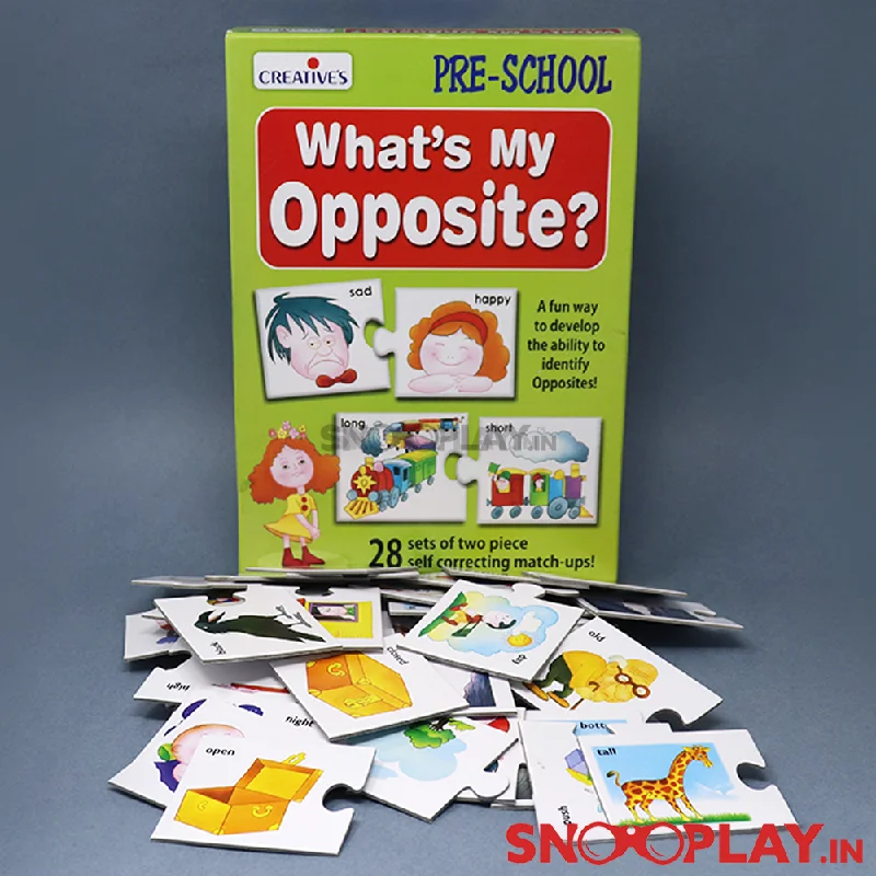 What’s My Opposite Jigsaw Puzzle (Learn Opposite Words)